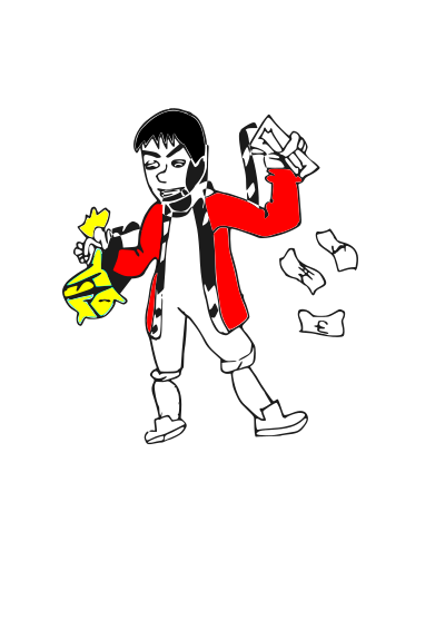Wealthy man - Rich Man clipart