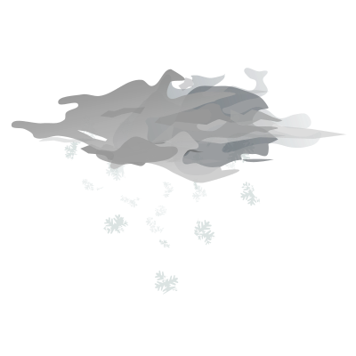 Weather icon - snowy clipart