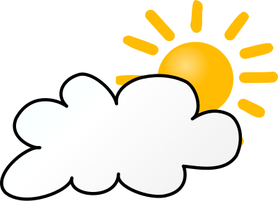 Weather Symbols: Cloudy Day clipart