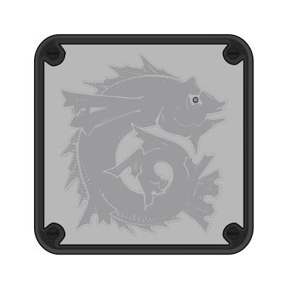 Weathered Bronze Plaque clipart