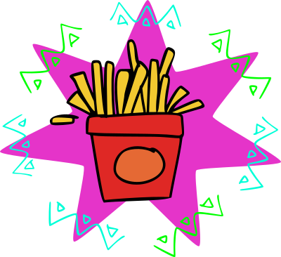 Wild Fries clipart