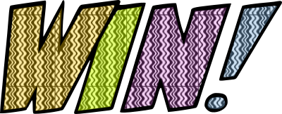 Win! - Colour clipart