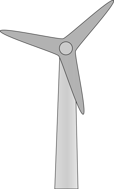 Wind generator clipart