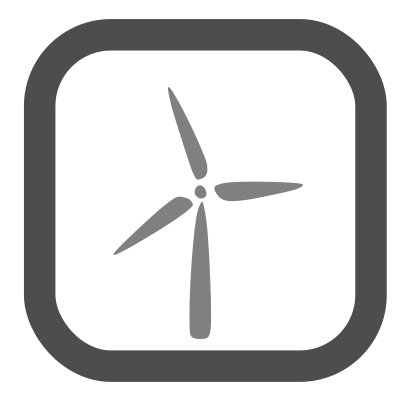 Wind icon clipart