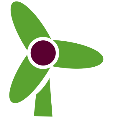 Wind turbine clipart