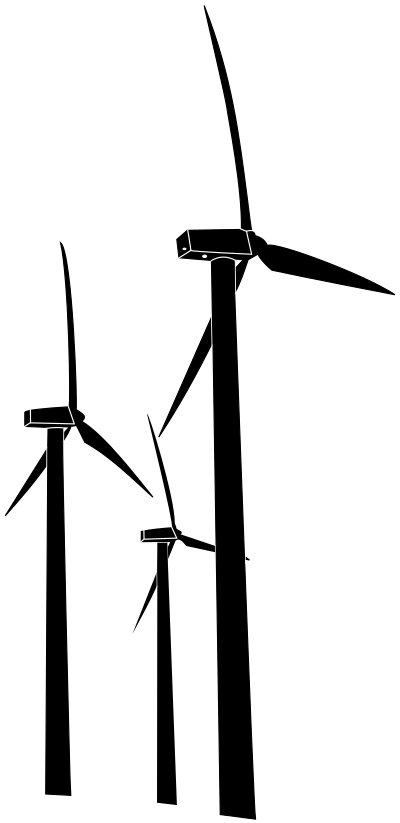 Wind Turbines clipart