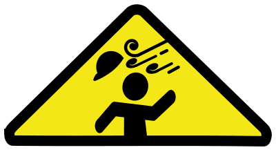 Wind Warning clipart