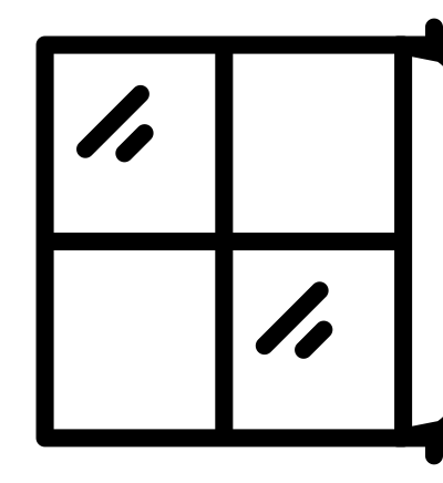 Window icon clipart