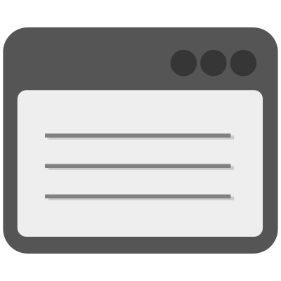 Window with text clipart