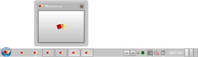 Windows 7 Taskbar clipart