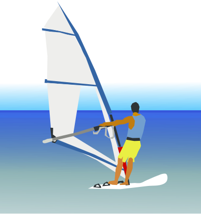 Windsurf clipart