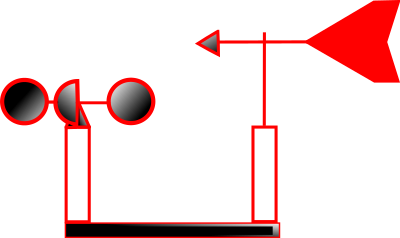 Windvane clipart