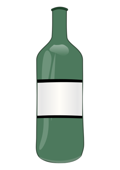 Wine Bottle clipart