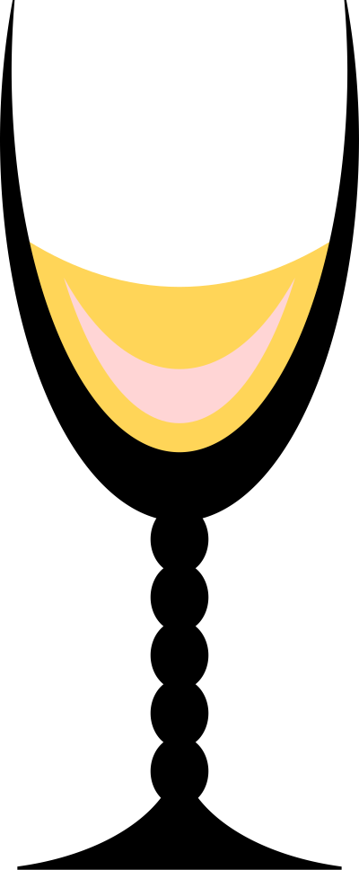 Wine glass 5 (version 3) clipart