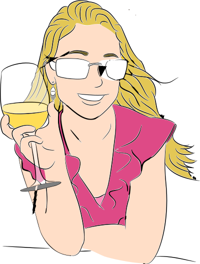 Wine tasting clipart
