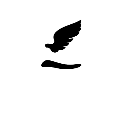 Wing and Tail Silhouette clipart
