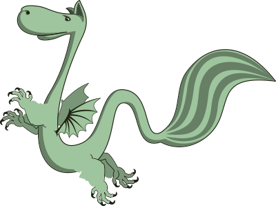 Winged Dragon clipart