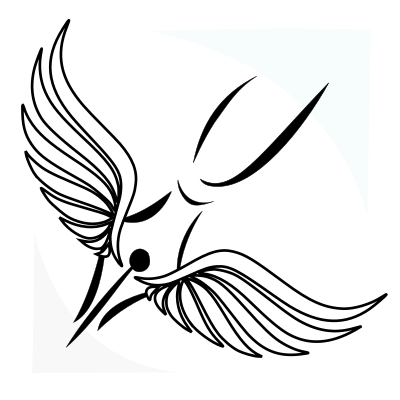 Winged pen clipart