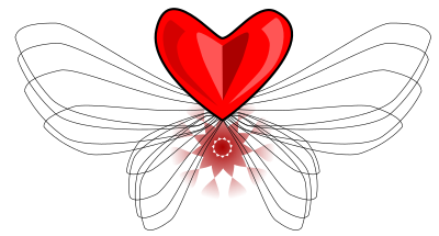 WingLoveHeart clipart