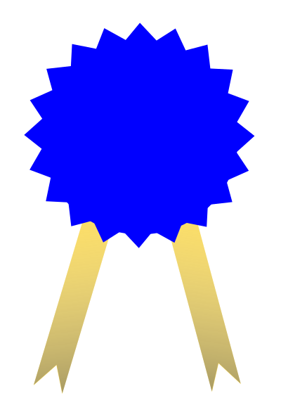 Winner ribbon. clipart