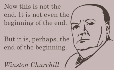 Winston Churchill quote clipart
