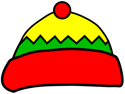 Winter hat clipart