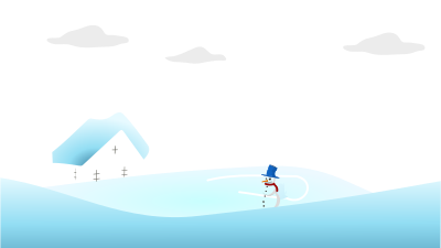 Winter Landscape clipart