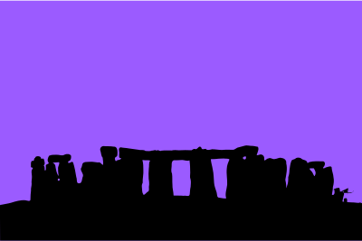 Winter Solstice at Stonehenge clipart