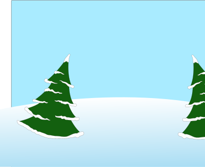Winter Trees clipart