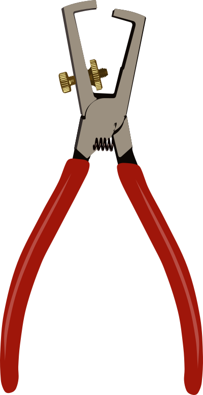 Wire stripper by Rones clipart