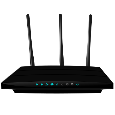 Wireless modem clipart