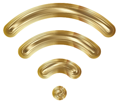 Wireless Signal Icon Enhanced 7 Variation 3 clipart