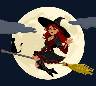 Witch clipart