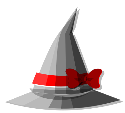 Witch hat clipart