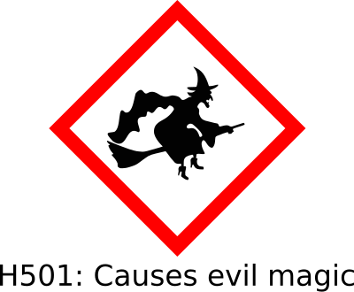 Witch hazard clipart