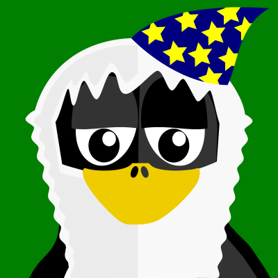 Wizard Penguin clipart