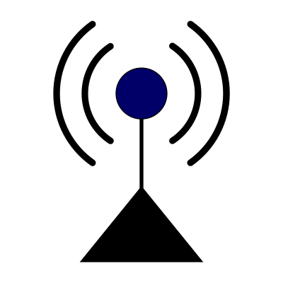 WLAN Access Point Symbol clipart