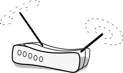 WLAN-router clipart