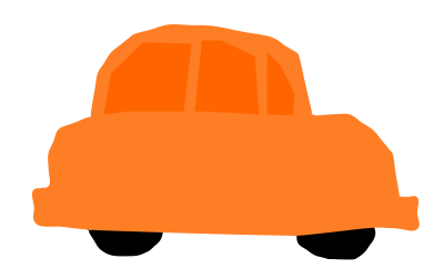 Wobbly Car 1 clipart