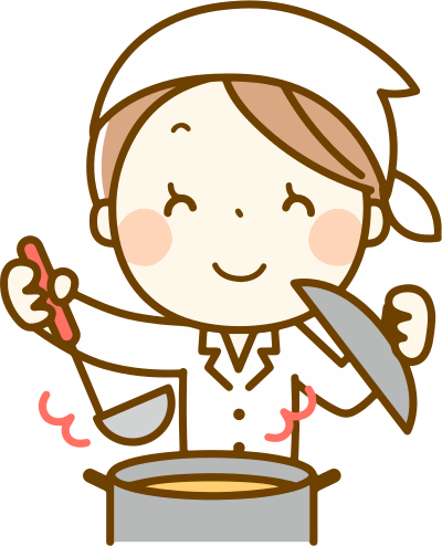 Woman Cooking (#4) clipart