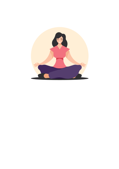 Woman in lotus pose vector clipart