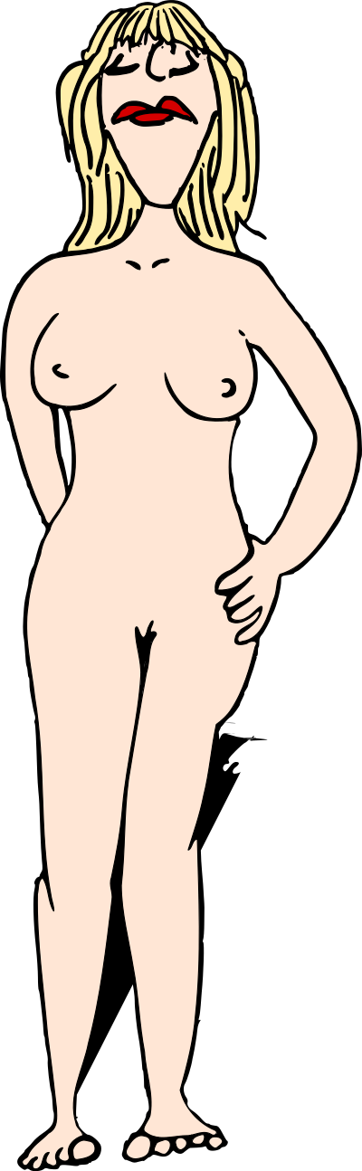 Woman Nude 2 clipart