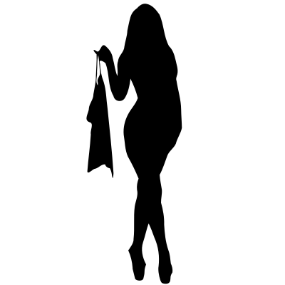 Woman Silhouette 14 clipart