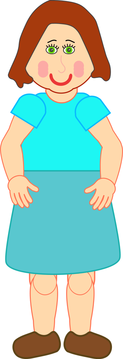 Woman Standing clipart