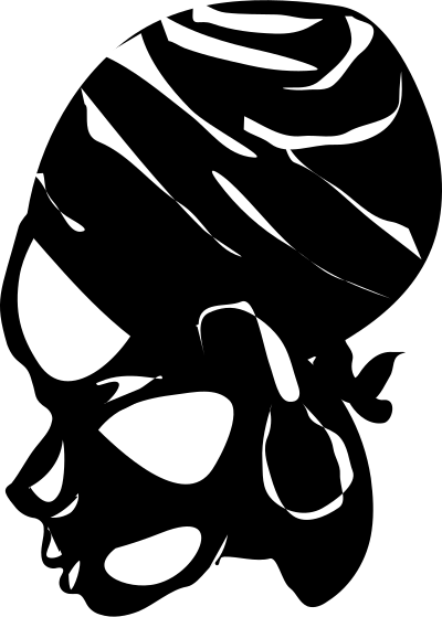 Woman With Head Scarf clipart