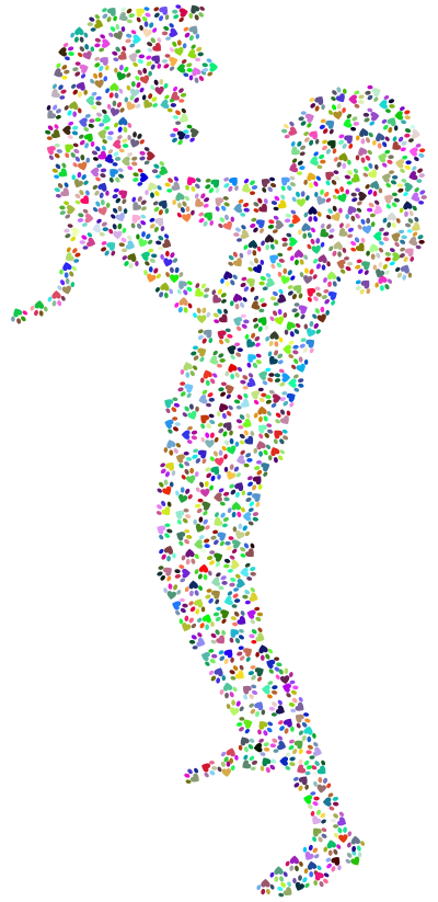 Woman's Best Friend Prismatic clipart