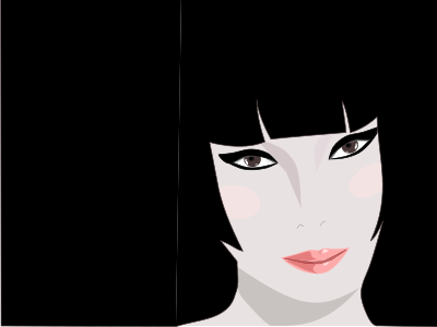 Woman's Face clipart