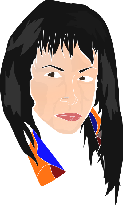Woman's Face (rostro mujer) clipart