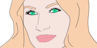Womans Portrait 11 clipart