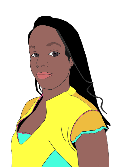 Woman's Portrait 18 clipart
